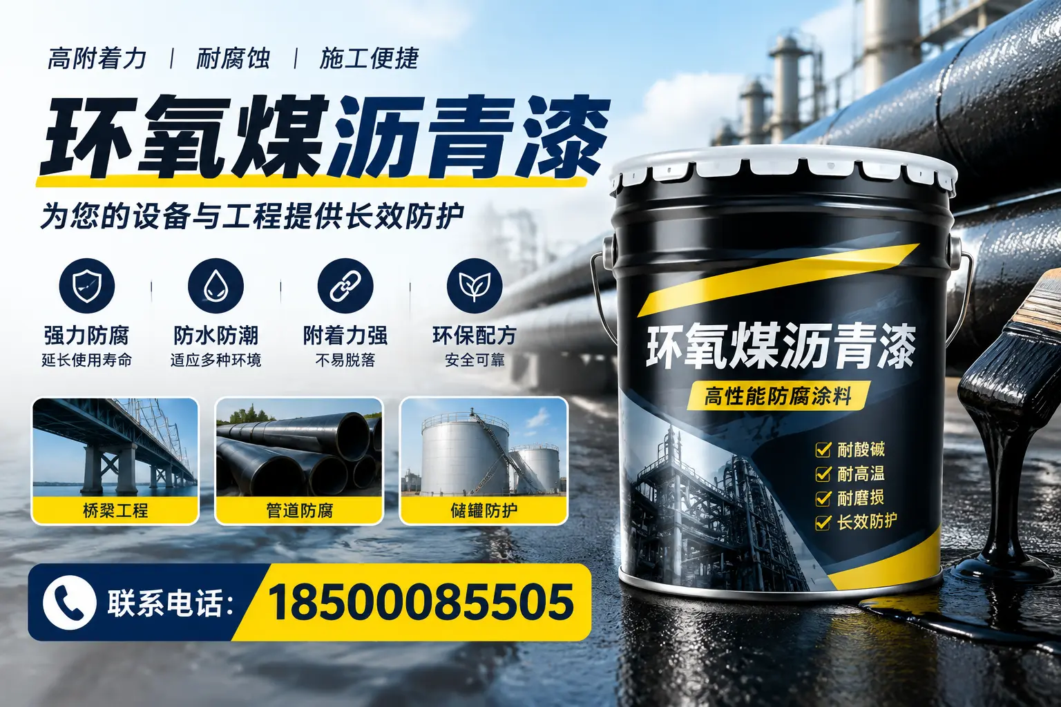 环氧煤沥青漆与其他涂料的对比分析,助力昌江企业决策